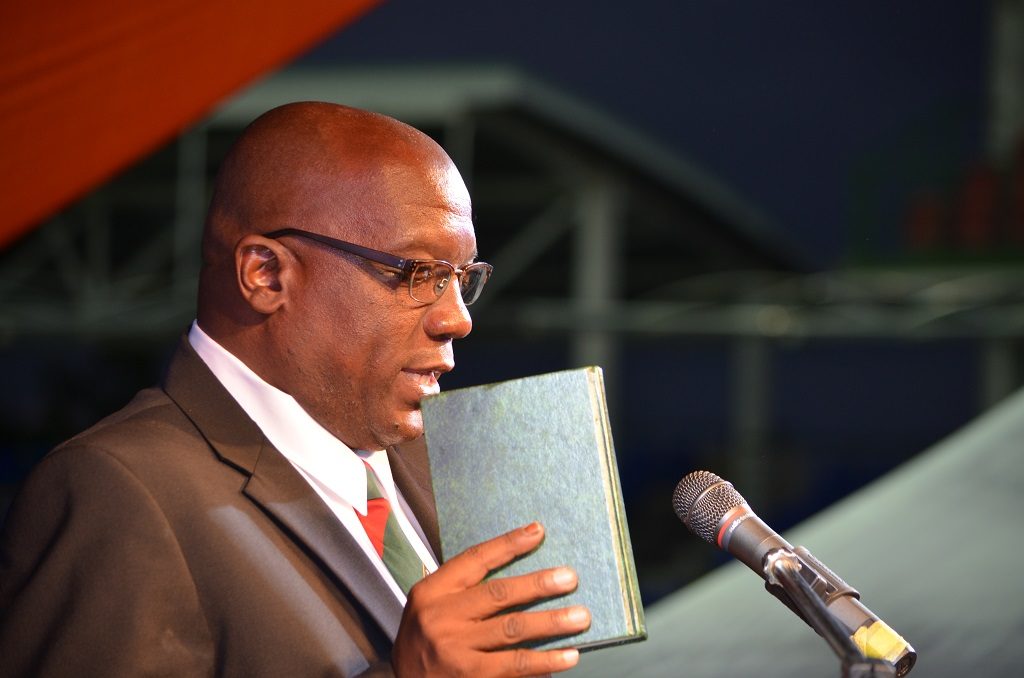 Dr.Harris Takes The Oath As Prime Minister
