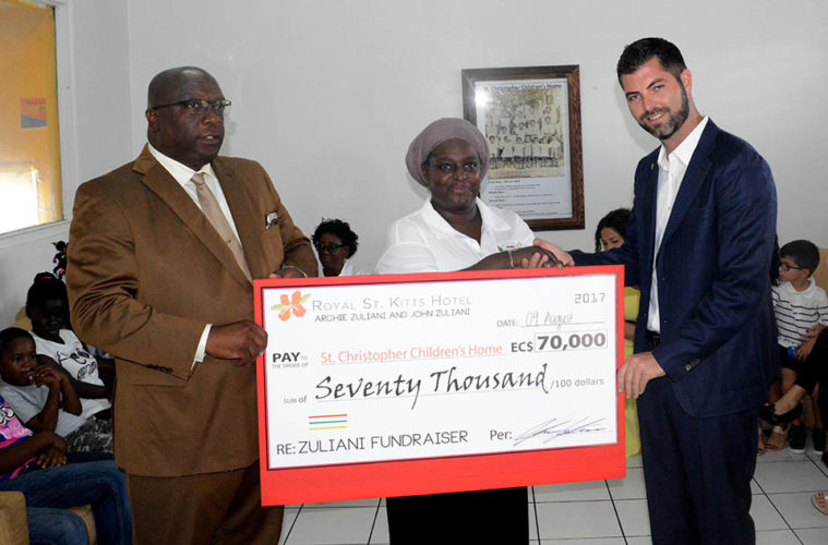 ZULIANI FAMILY DONATES $70 THOUSAND TO THE ST. CHRISTOPHER CHILDREN’S HOME