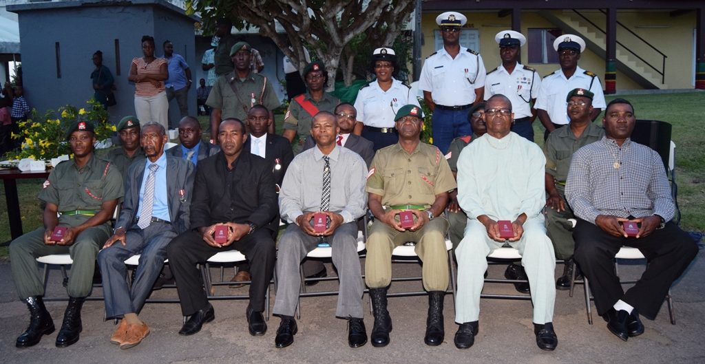 SIXTY-ONE MEMBERS OF SKNDF NAMED FOR QUEEN’S DIAMOND JUBILEE MEDAL