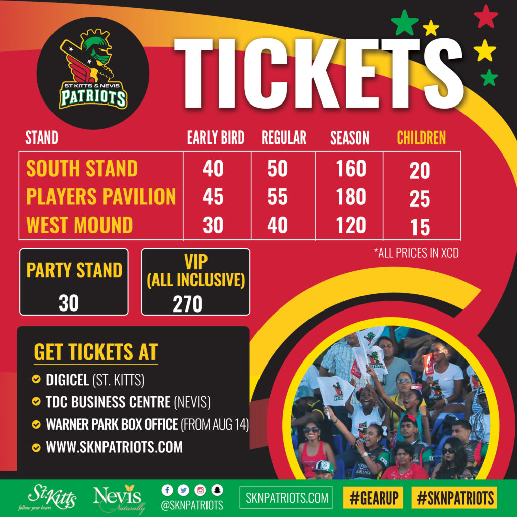 Two Days left to Secure Early Bird Tickets to Party with the Patriots