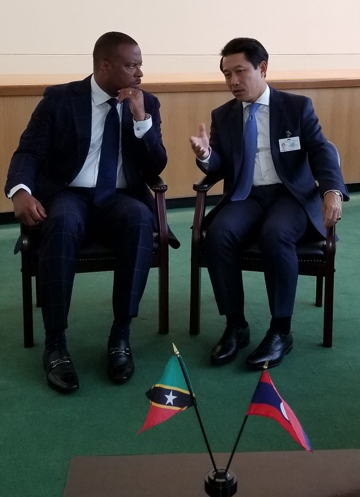 St. Kitts and Nevis Establishes Diplomatic Relations with the Lao People’s Democratic Republic