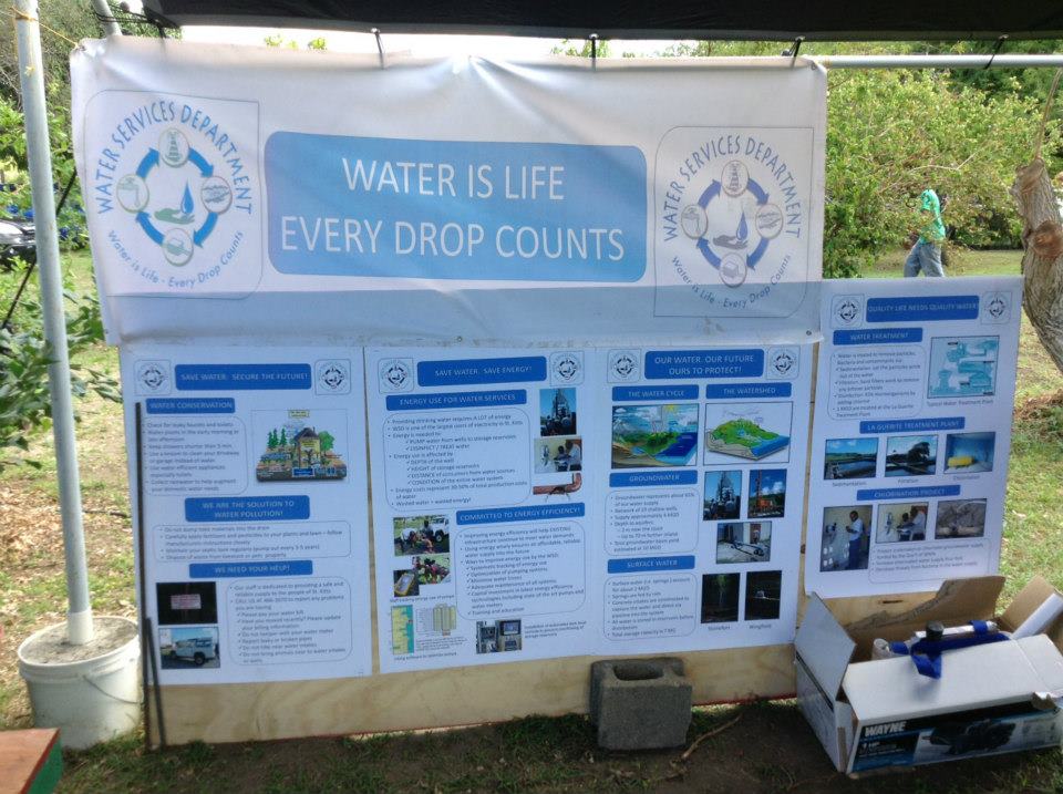 ST. KITTS WATER SERVICES DEPARTMENT EDUCATES TO REVERSE CULTURE OF WATER WASTE