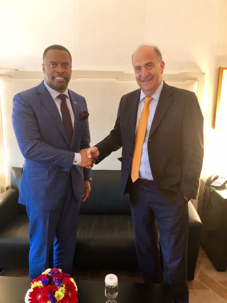 Foreign Minister Brantley expressed thanks to United States of America State Department officials for the visa interview waiver