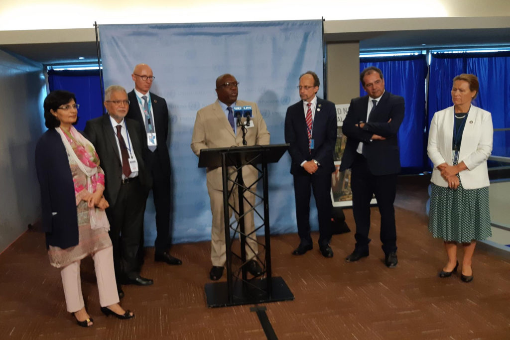 CLIMATE CHANGE AND NCDs ARE INEXTRICABLY LINKED, PRIME MINISTER HARRIS TELLS THE INTERNATIONAL COMMUNITY