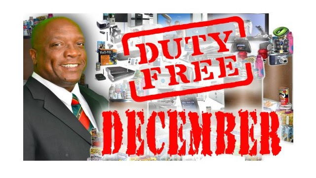 PRIME MINISTER HARRIS ANNOUNCES DUTY CONCESSION THROUGHOUT DECEMBER