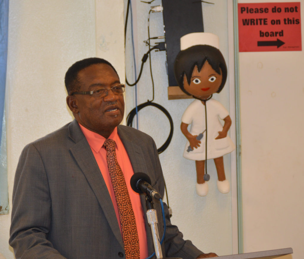 MINISTER OF HEALTH ENCOURAGES NURSES TO BE MORE INVOLVED WITH UNIVERSAL HEALTH CARE COVERAGE IN ST. KITTS-NEVIS