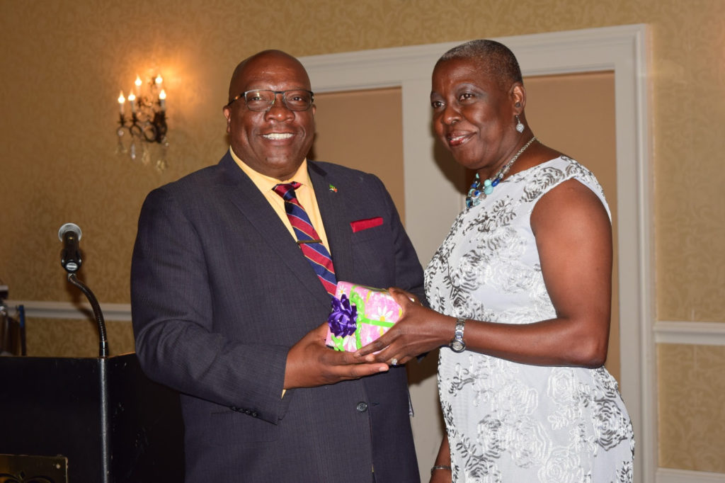PERMANENT SECRETARY IN MINISTRY OF SUSTAINABLE DEVELOPMENT, BEVERLY HARRIS, RETIRES WITH GRAND BANQUET AFTER 42 YEARS OF STERLING CIVIL SERVICE