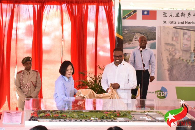 AS GROUND BREAKS FOR NEW RECREATIONAL PARK, PREMIER OF NEVIS SAYS THE REPUBLIC OF CHINA (TAIWAN) REMAINS ST. KITTS AND NEVIS’ BEST FRIEND