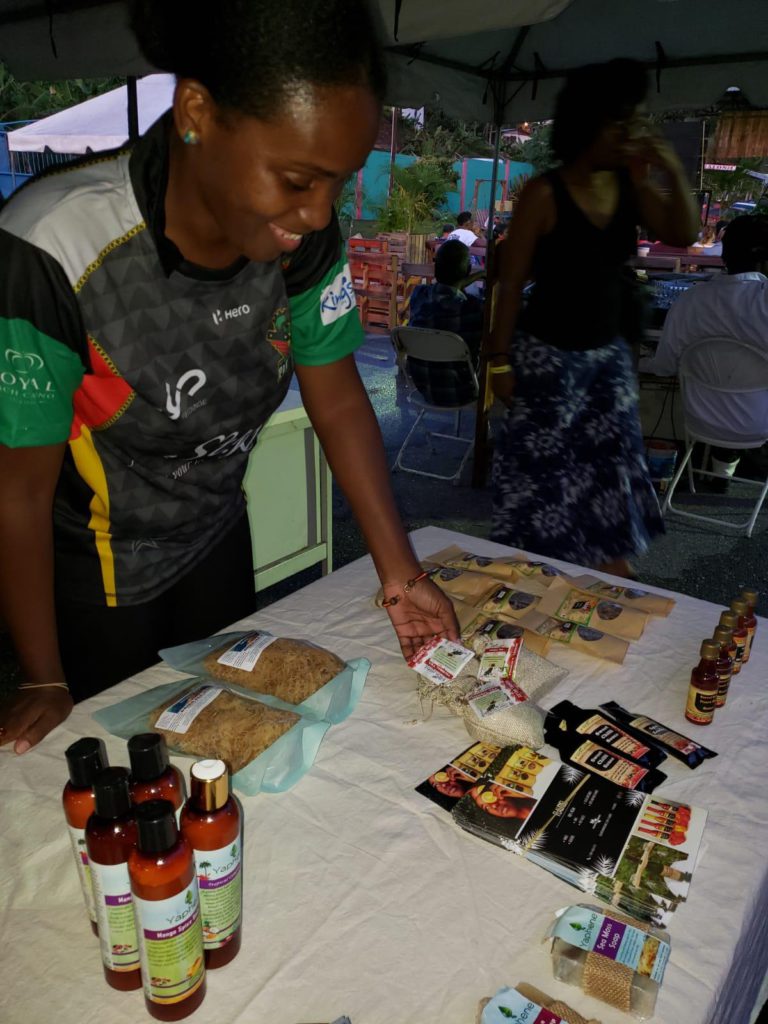 Cousoumeh- things boiling in good at Carifesta