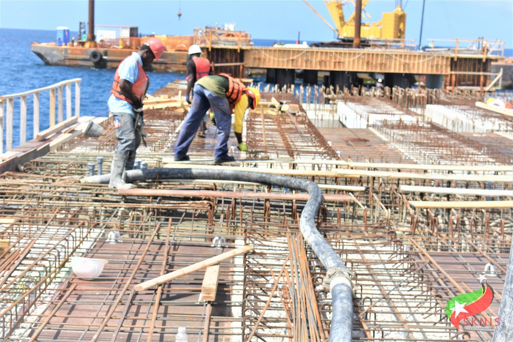 JOB CREATION FOR OVER 100 WORKERS ON SECOND CRUISE PIER PROJECT