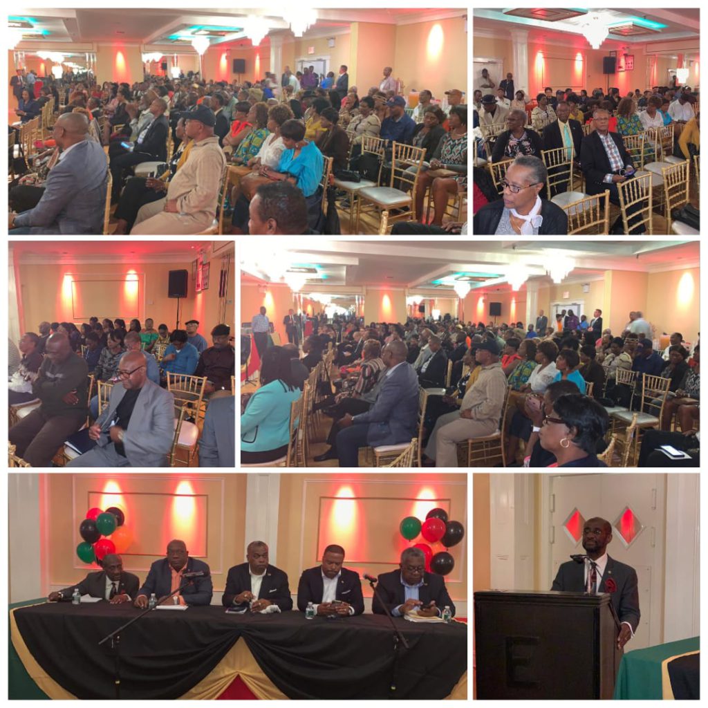 GOVERNMENT OF NATIONAL UNITY RECEIVES ROUSING RECEPTION AT TOWN HALL MEETING IN BRONX, NEW YORK