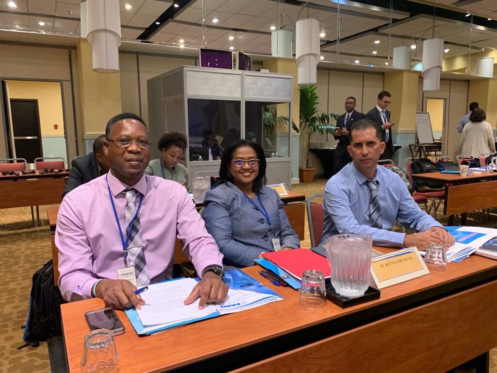 HEALTH OFFICIALS ATTEND MEETING ON INFLUENZA SURVEILLANCE AND PANDEMIC PREPAREDNESS AND RESPONSE TRAINING IN JAMAICA