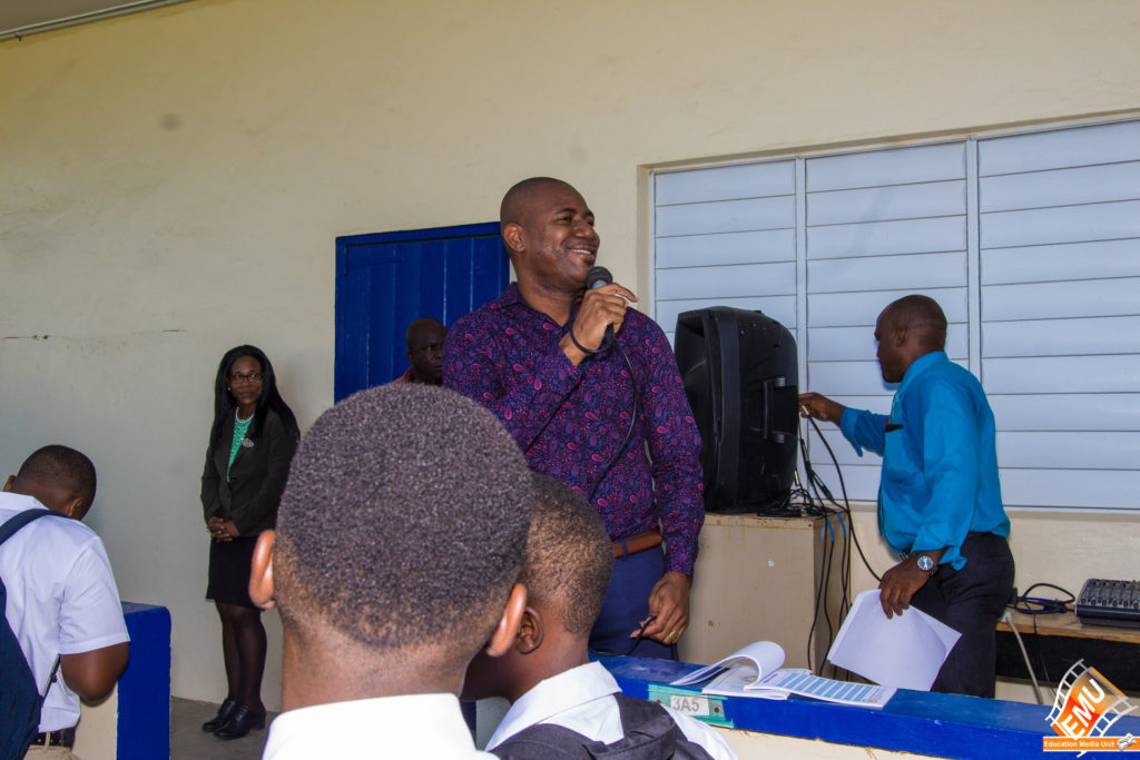 DEPUTY PRIME MINISTER RICHARDS UNDERSCORES IMPORTANCE OF EDUCATION DURING CEMSS’ START OF SCHOOL YEAR ASSEMBLY Deputy Prime Minister and Minister with responsibility for Education, the Honourable Shawn Richards