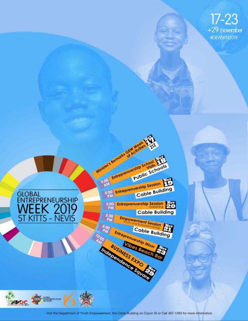 Address for Global Entrepreneurship Week 2019 by Minister of International Trade, Hon. Lindsay Grant