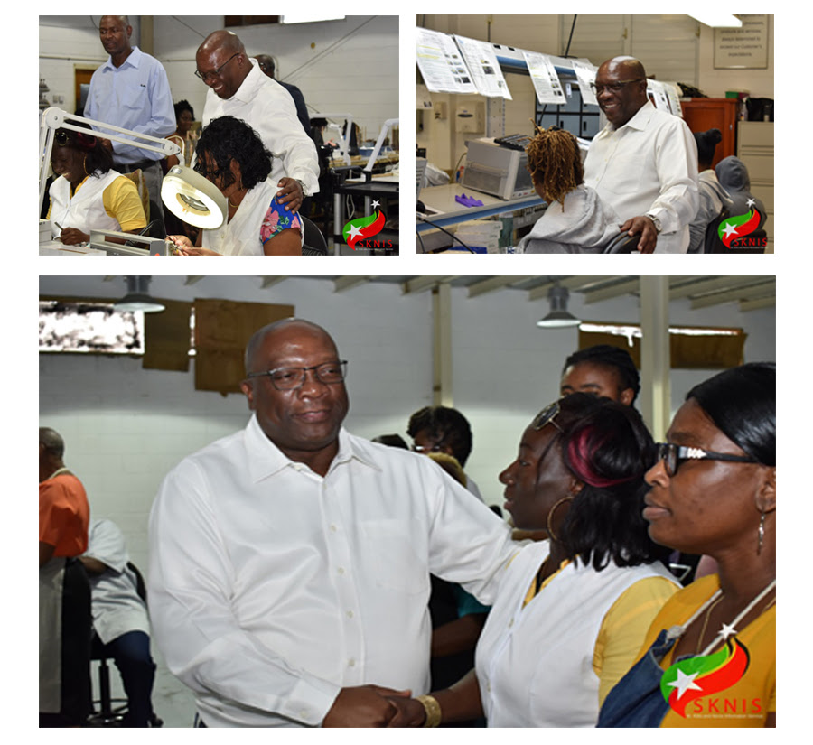 PM HARRIS ENGAGES WITH MANUFACTURING WORKERS AND APPRECIATES THEIR HARD WORK AND DEDICATION