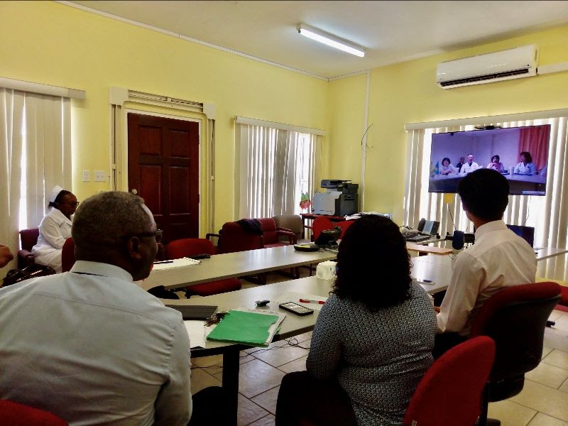 Taiwan Shares Expertise on COVID-19 with St. Kitts and Nevis