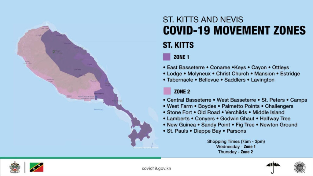 ROYAL ST. CHRISTOPHER AND NEVIS POLICE FORCE HAILS ZONING REGULATIONS TO CONTROL THE MOVEMENT OF SHOPPERS AND TRAFFIC A SUCCESS, AND THANKS THE PUBLIC FOR COOPERATING