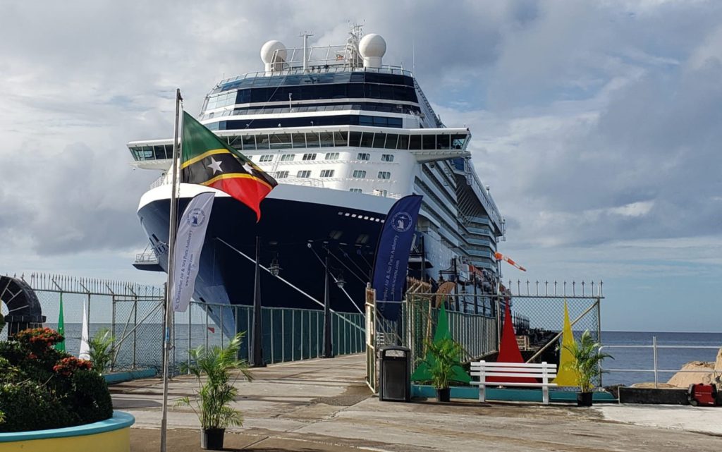 Celebrity Equinox Has Docked in St. Kitts!