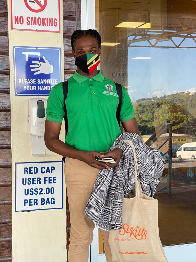 SKNYPA Congratulates Vikell Edwards-Douglas as he participates in COP26