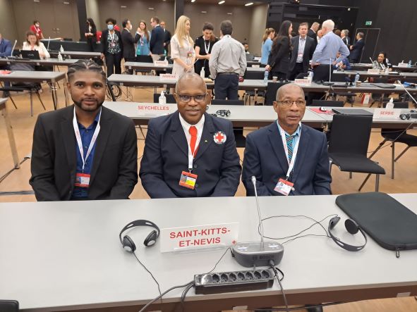ST. KITTS NEVIS RED CROSS PARTICIPATES IN IFRC GENERAL ASSEMBLY AND COUNCIL OF DELEGATES MEETINGS