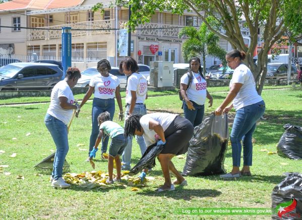 BEAUTIFICATION OF HISTORIC INDEPENDENCE SQUARE BEGINS AS PART OF GOOD DEEDS DAY CELEBRATION