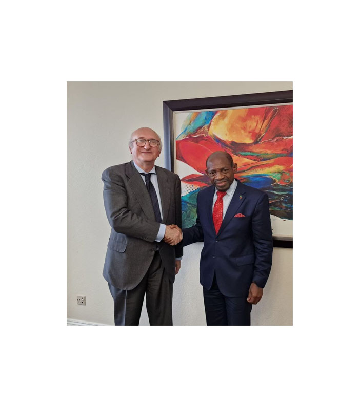 FOREIGN MINISTER DOUGLAS ENGAGES WITH BILATERAL PARTNERS IN THE MARGIN OF MEETINGS IN JAMAICA